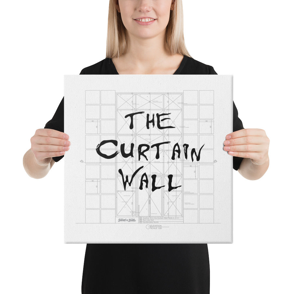 The Curtain Wall - Canvas Print