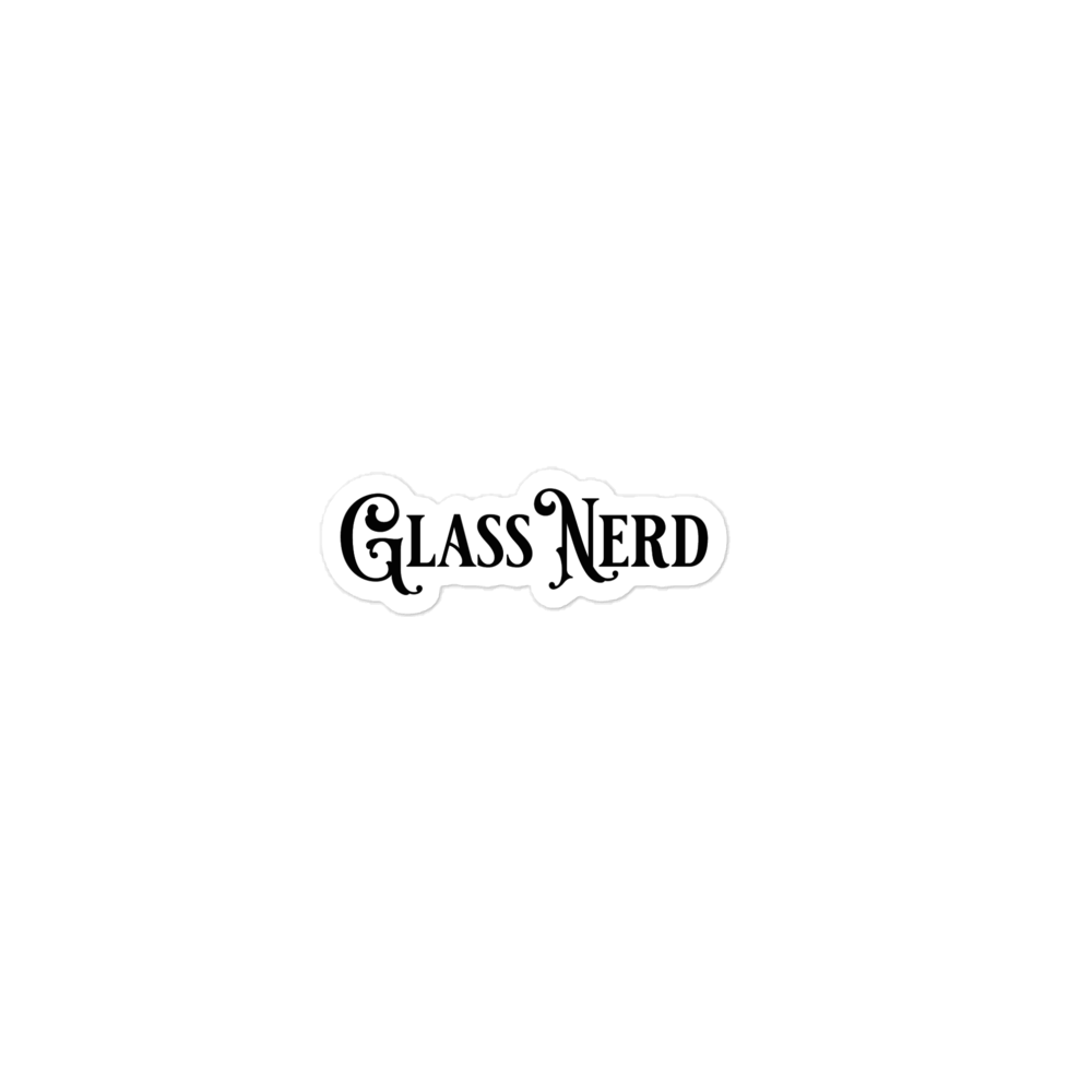 Glass Nerd - Vinyl Cut Sticker