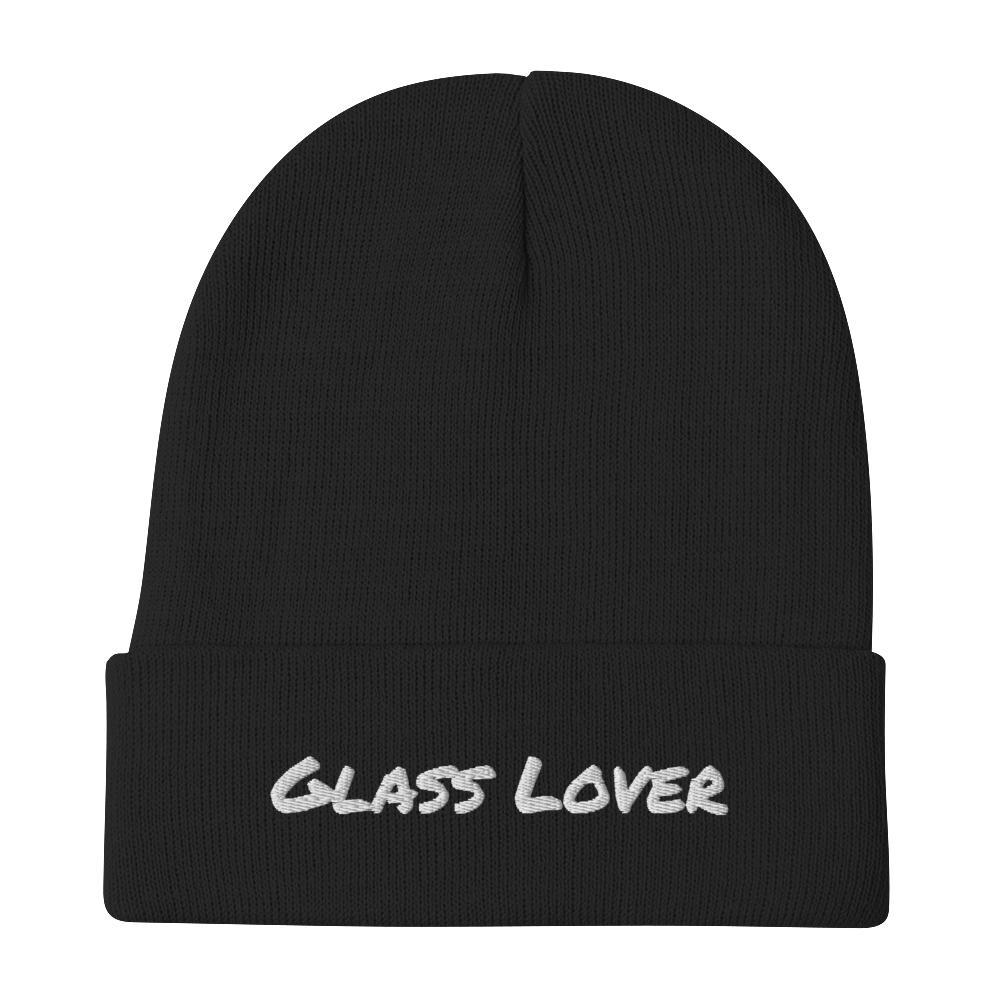 Glass Lover - Embroidered Beanie