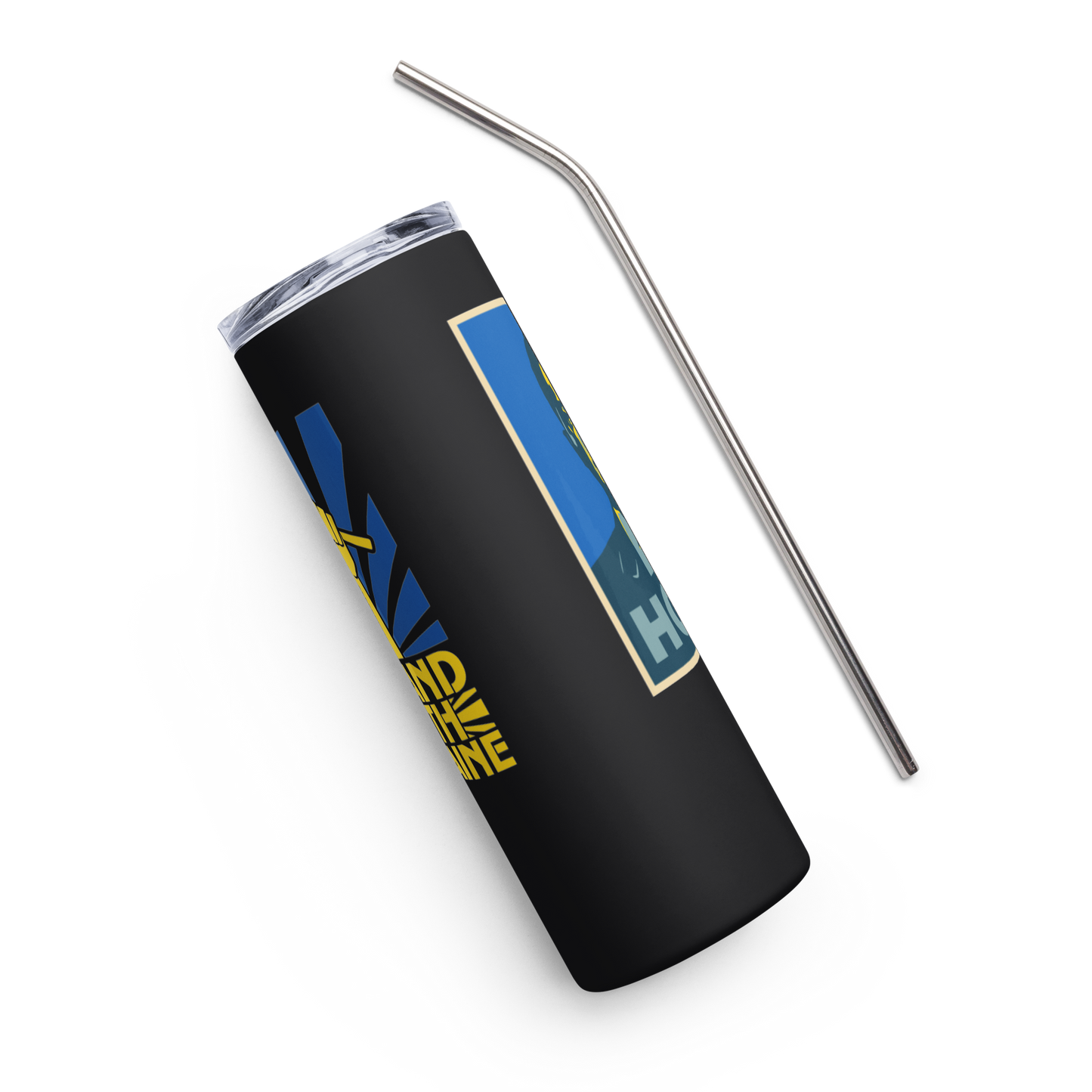 I Stand With Ukraine & HOPE Stainless Steel Tumbler