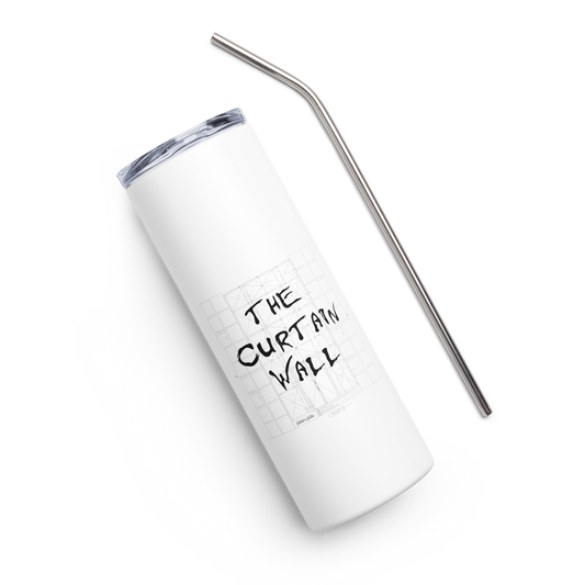The Curtain Wall - Glass Godfather Stainless Steel Tumbler