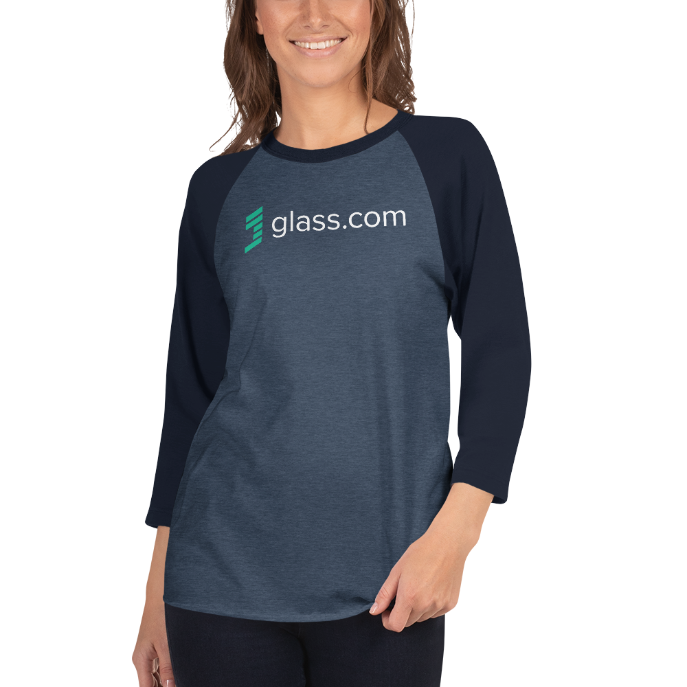 Glass.com - 3/4 sleeve raglan shirt