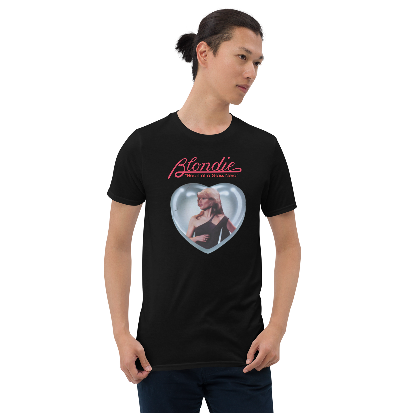 Heart of a Glass Nerd - Unisex Basic Softstyle T-Shirt - Gildan 64000