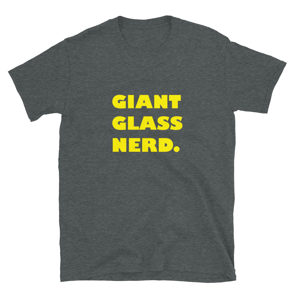 Giant Glass Nerd - Unisex Basic Softstyle T-Shirt - Gildan 64000