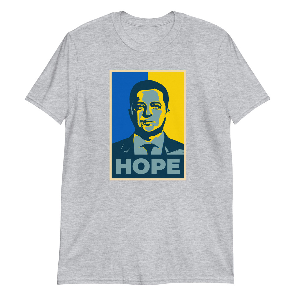 Zelensky - HOPE - Unisex Basic Softstyle T-Shirt - Gildan 64000