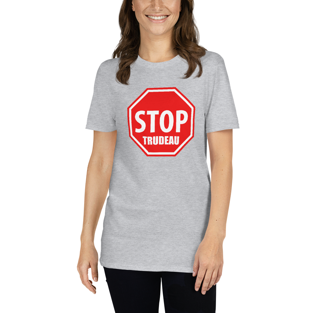 Stop Trudeau - Unisex Basic Softstyle T-Shirt - Gildan 64000