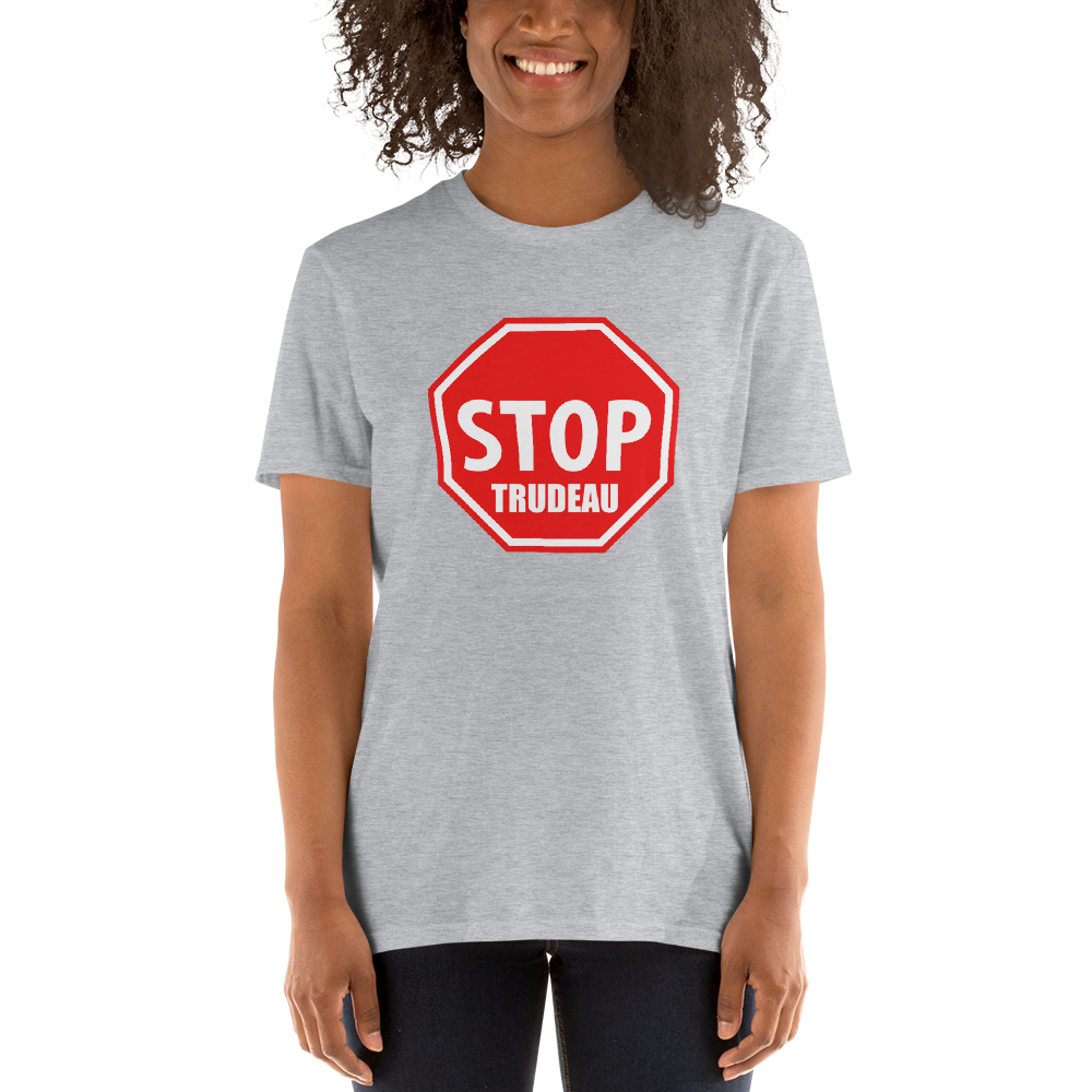 Stop Trudeau - Unisex Basic Softstyle T-Shirt - Gildan 64000