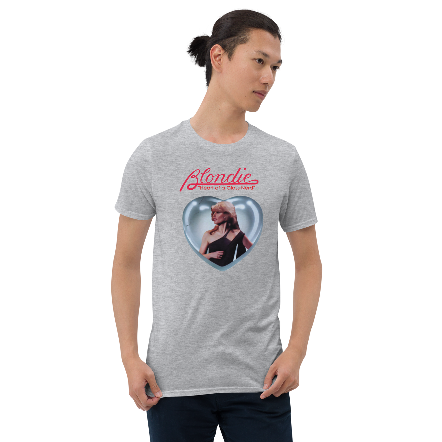 Heart of a Glass Nerd - Unisex Basic Softstyle T-Shirt - Gildan 64000