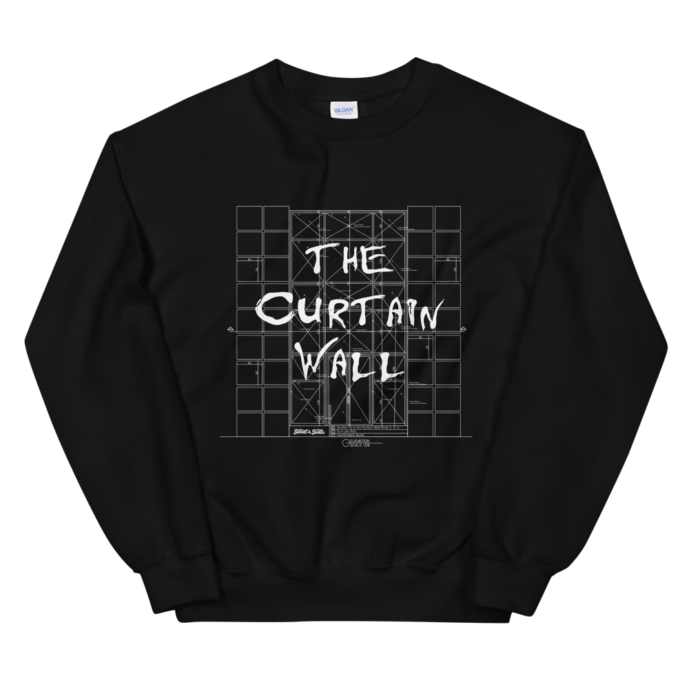 The Curtain Wall - Unisex Crew Neck Sweatshirt - Gildan 18000