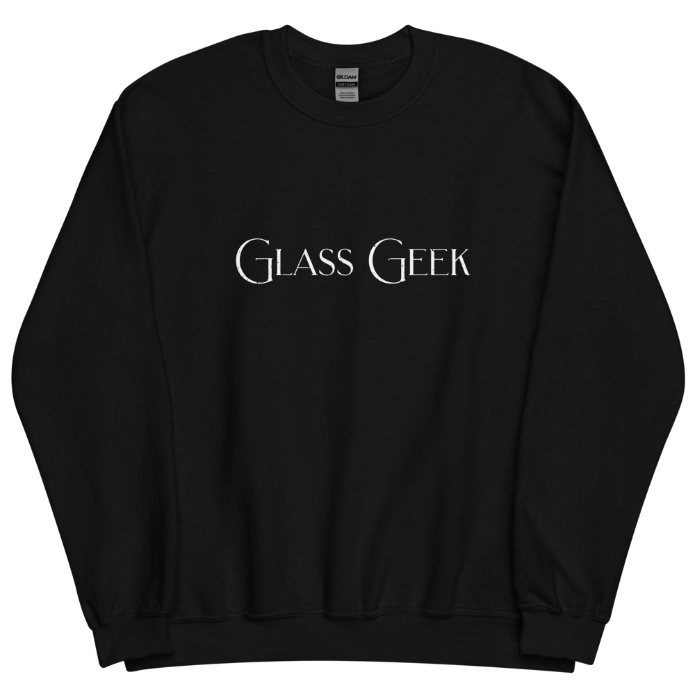 Glass Geek - Dark Colors - Unisex Crew Neck Sweatshirt - Gildan 18000