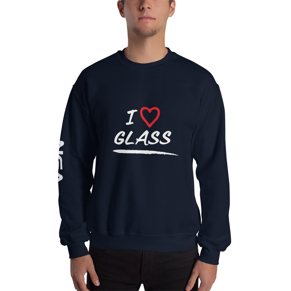 I Love Glass NGA - Gildan 18000
