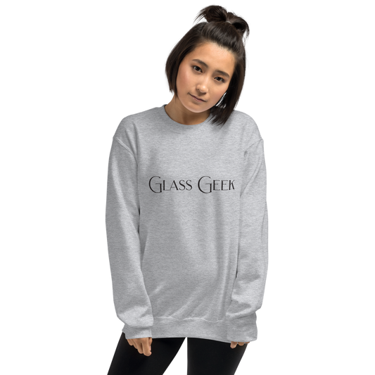 Glass Geek - Light Colors - Unisex Crew Neck Sweatshirt - Gildan 18000