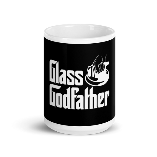 Glass Godfather - Large 15oz Glossy Mug