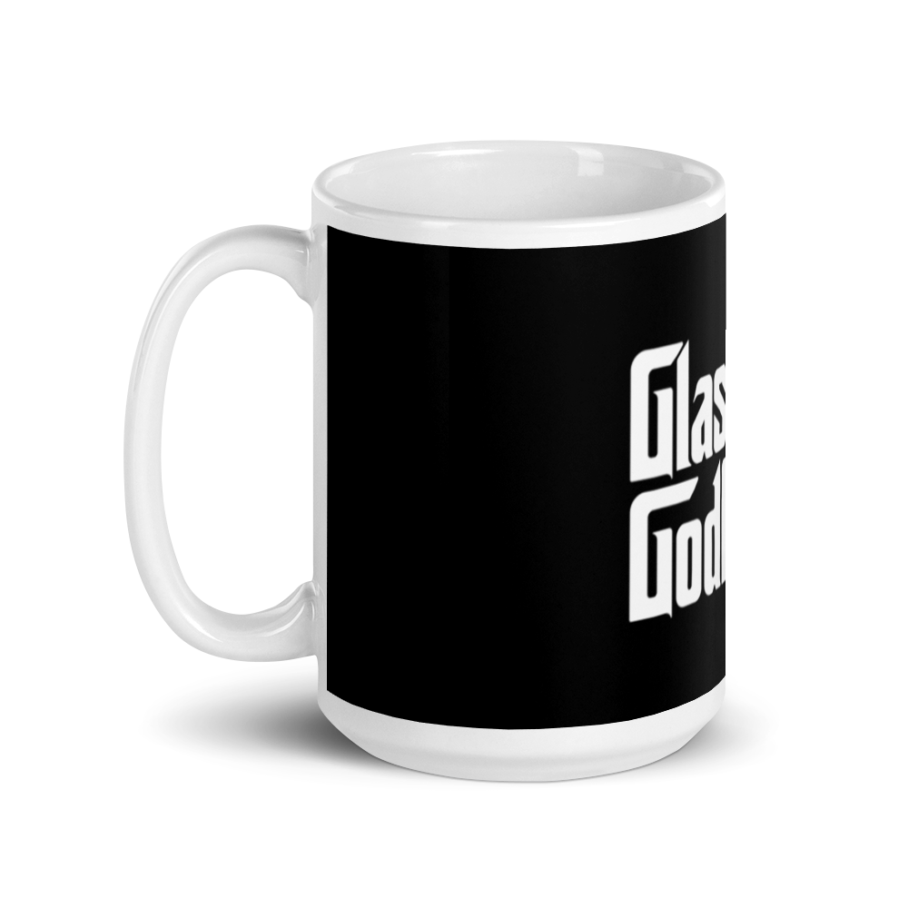 Glass Godfather - Large 15oz Glossy Mug