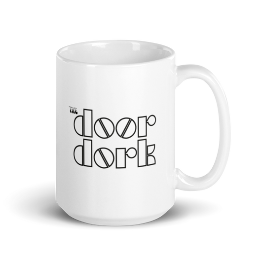 The Door Dork White Glossy Mug