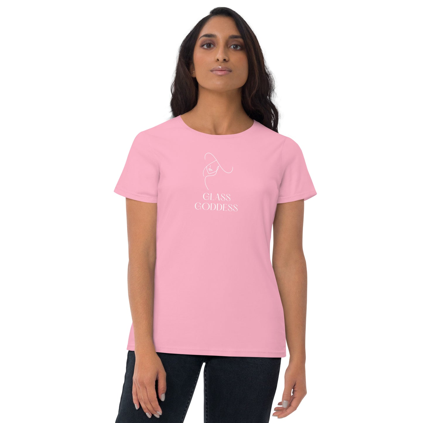 Glass Goddess Women's Fashion Fit T-Shirt - Gildan 880