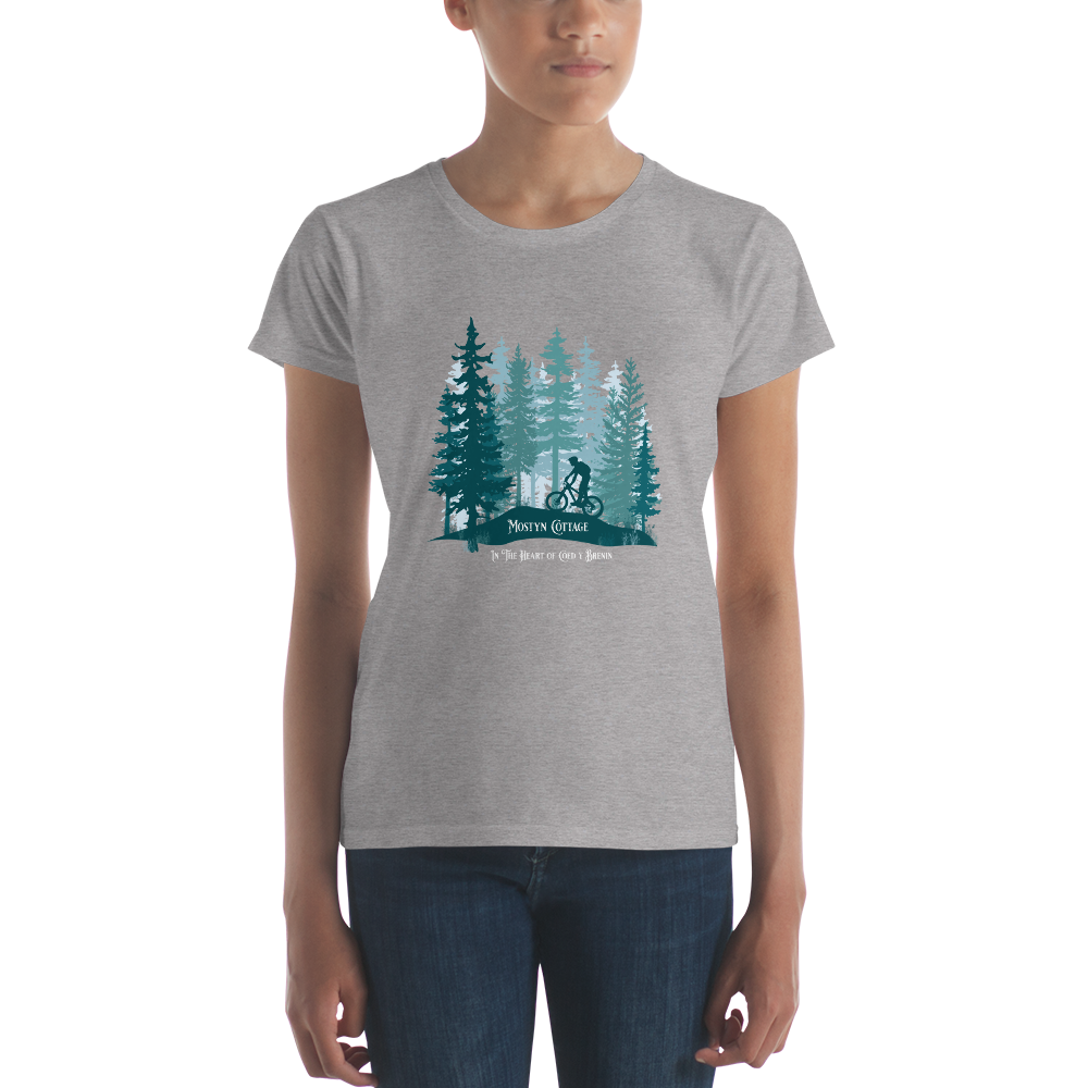 Mostyn Cottage - Women's Fashion Fit T-Shirt - Gildan 880