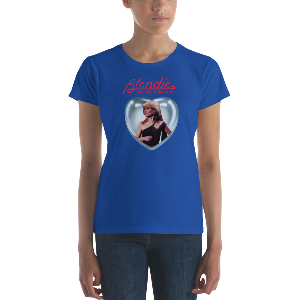 Heart of a Glass Nerd - Women's Fashion Fit T-Shirt - Gildan 880